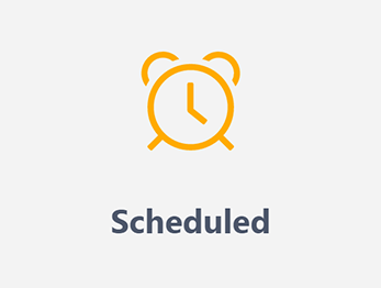 Scheduled